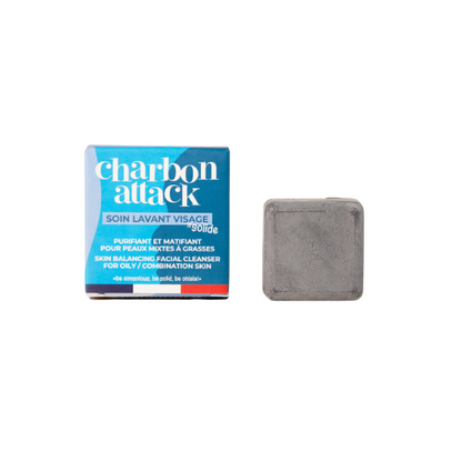 Lamazuna -- Soin lavant visage charbon attack - 30 g