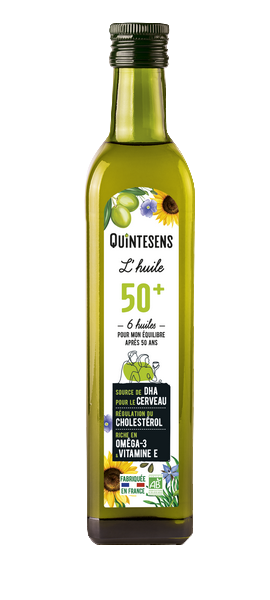 Quintesens -- Huile 50+ bio - 500 ml